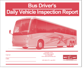 Imprinted - Daily Vehicle Inspection Report - Custom
