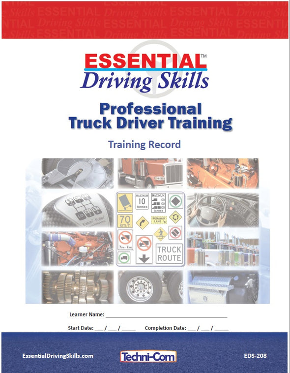 EDS-208 Essential Driving Skills - Training Record