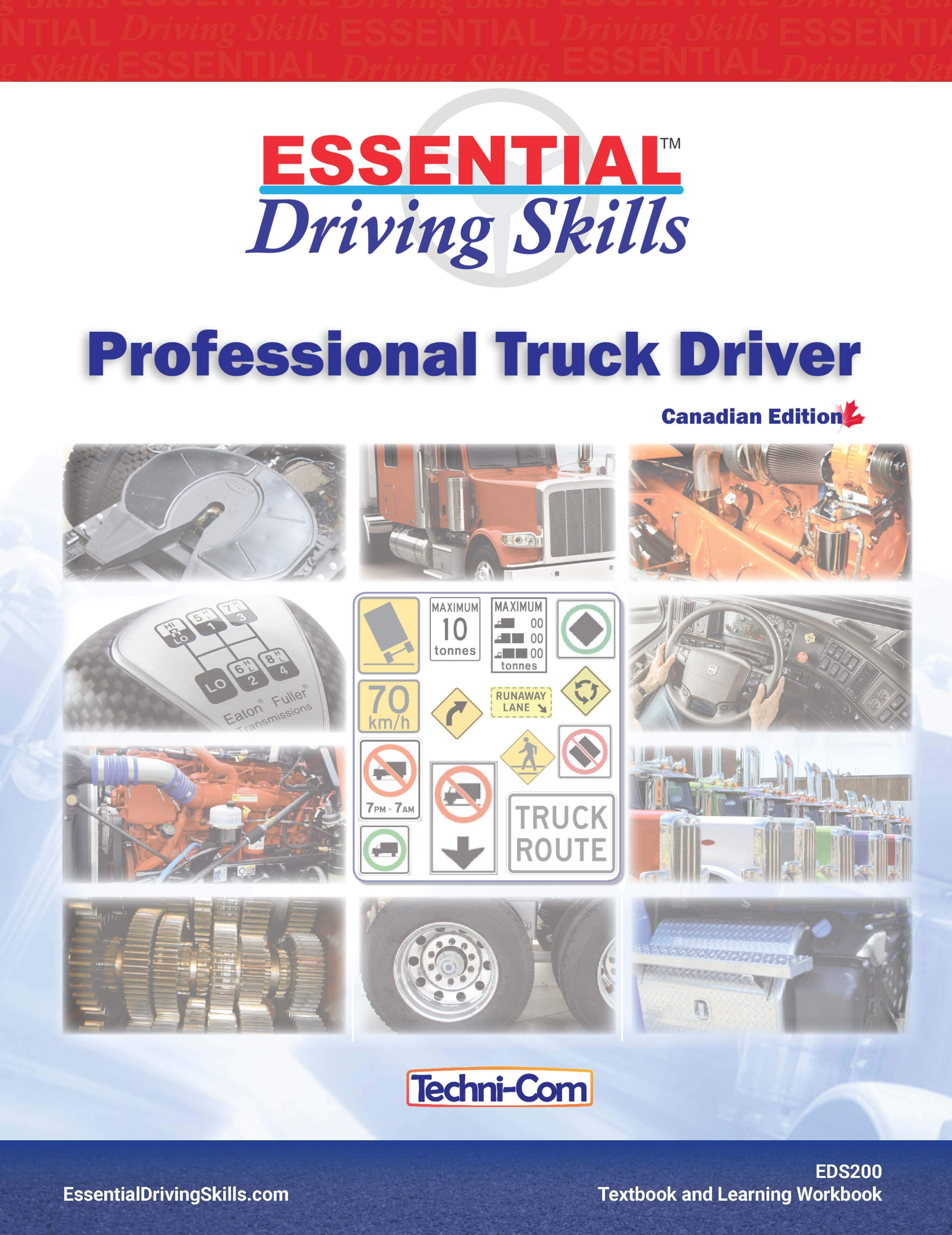 EDS 200 Essential Driving Skills Professional Truck Driver Textbook eds-200-essential-driving-skills-professional-truck-driver-textbook