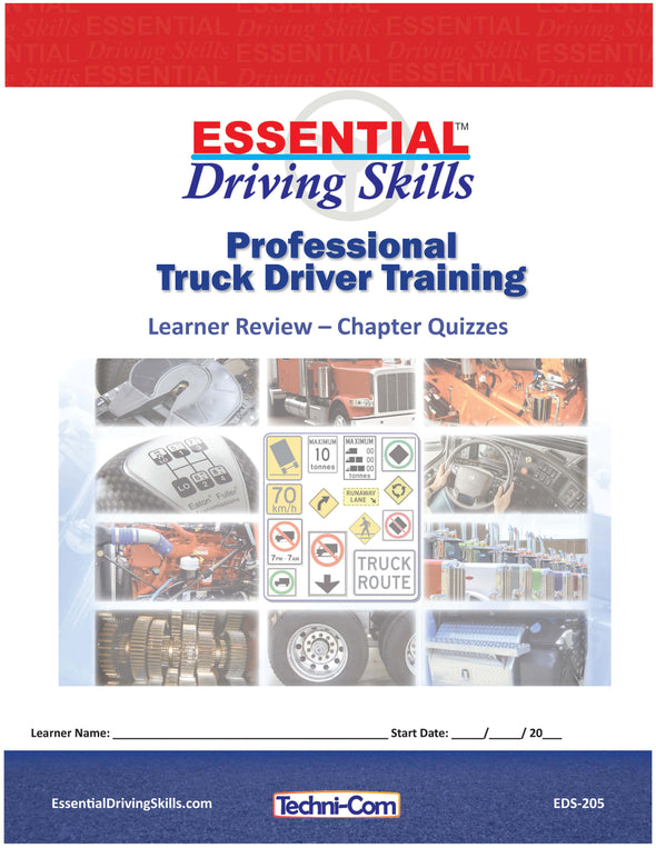 EDS-205 Essential Driving Skills - Learner Review, Chapter Quizzes